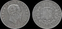 Italy 5 lire Italy Vittorio Emanuele II 5 lire 1875M -
