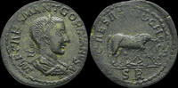 Pisidia medallion Antioch Pisidia Gordian III AE medallion She-wolf suckling Romulus and Remus -