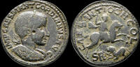 Pisidia medallion Pisidia Antioch Gordian III AE medallion emperor on horseback to right -