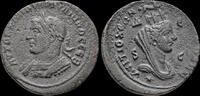 Seleucis and Pieria oktassarion Seleucis and Pieria Antioch Philip I AE oktassarion bust of Tyche to right -