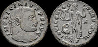 Roman AE follis Licinius I AE follis Jupiter standing facing -