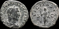 Roman sestertius Philip I AE sestertius Felicitas standing left -