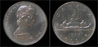 Canada 1 dollar Canada 1 dollar 1968- voyageur -