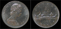 Canada 1 dollar Canada 1 dollar 1968- voyageur -