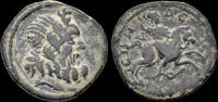 Pisidia AE20 Pisidia Isinda Time of the Antonines AE20 horseman galloping right -