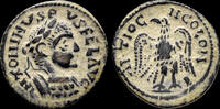 Pisidia AE17 Pisidia Antioch Elagabalus AE17 eagle facing -