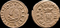 Spain 4 maravedis Spain Philip IV 4 maravedis 1663 -