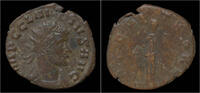 Roman antoninianus Claudius II Gothicus billon antoninianus Aequitas standing left -