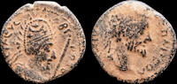 Mesopotamia AE21 Mesopotamia Edessa Septimius Severus AE21 bust Abgar VIII -