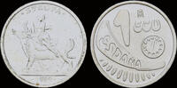 Spain 1 ecu Spain 1 ecu 1989 Proof -