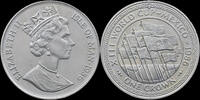 Isle of Man crown Isle of Man 1 crown 1986 Worldcup Mexico-UNC -