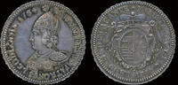 Liege ecu Southern Netherlands Liege Sede Vacante Ecu au St.Lambert 1784 -
