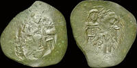 Byzantine trachy Manuel I Comnenus bronze trachy -
