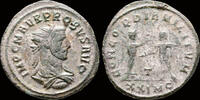 Roman antoninianus Probus AE antoninianus Victory presenting wreath to emperor -