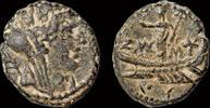 Phoenicia AE12 Phoenicia Tyre Pseudo-autonomous issue AE12 Astarte standing left on galley -