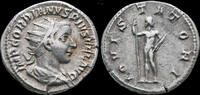 Roman antoninianus Gordian III AR antoninianus Jupiter standing facing -