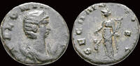 Roman antoninianus Salonina billon antoninianus Fecunditas standing right -