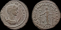 Roman antoninianus Severina, Augusta AE antoninianus Concordia standing facing -