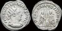 Roman antoninianus Valerian I AR antoninianus Valerian and Gallienus facing each other -