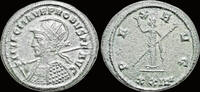 Roman silvered antoninianus Probus silvered antoninianus Pax standing left -