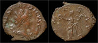 Roman antoninianus Tetricus II billon antoninianus Victory standing left -
