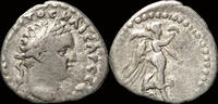 Cappadocia hemidrachm Cappadocia Caesarea Titus AR hemidrachm Victory advancing right -
