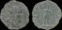Roman double sestertius Postumus bronze double sestertius emperor standing left -