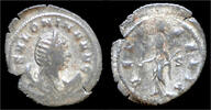 antoninianus 260-268AD Roman Salonina silvered antoninianus Vesta standing left EF
