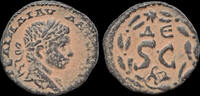 Seleucis and Pieria AE19 Syria Seleucis and Pieria Antioch Elagabalus AE19 large S C -