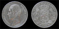 Belgium 5 frank Belgium Leopold I 5 frank 1851 -