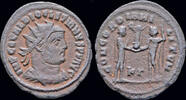 Roman antoninianus Diocletian AE antoninianus emperor standing right -
