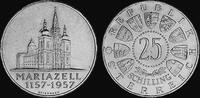 Austria 25 schilling Austria 25 schilling 1957- Mariazell Basilica -