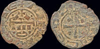 Crusader AE denier Crusader Principality of Antioch Raymond of Poitiers AE denier -