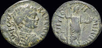Pisidia AE22 Pisidia Antioch Caracalla AE22 Mên standing front -
