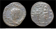 Roman antoninianus Gallienus AR antoninianus Emperor standing left. -