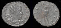 Roman antoninianus Valerian I AR antoninianus Sol standing facing -
