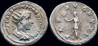Roman AR antoninianus Gordian III AR antoninianus Pax standing front -