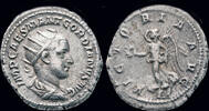Roman antoninianus Gordian III AR antoninianus Victory walking left -