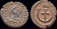 Byzantine AE pentanummium Justin I AE pentanummium Large € -