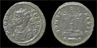 Roman antoninianus Probus billon antoninianus Roma seated in temple -
