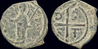 Crusader follis Crusader Antioch Tancred, Regent AE follis -