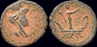 Palmyrene AE Syria Palmyrene Palmyra Pseudo-autonomous issue AE Astarte in galley -Very rare! -