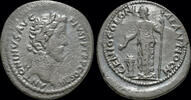 Pisidia AE25 Pisidia Antioch Antoninus Pius AE25 Genius standing left -