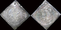 Austria 1/6 thaler klippe Austria Salzburg Maximilian Gandolph von Küenburg 1/6 thaler klippe 1669 -