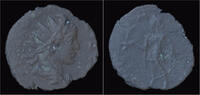 Roman antoninianus Tetricus II billon antoninianus Spes advancing left -