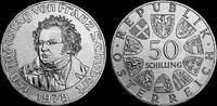 Austria 50 schilling Austria 50 schilling 1978- 150th anniversary of the death of Franz Schubert -