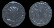 Roman antoninianus Aurelian billon antoninianus emperor standing right -