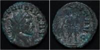 Roman antoninianus Claudius II Gothicus silvered antoninianus Providentia standing left -