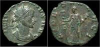Roman antoninianus Claudius II Gothicus billon antoninianus Fides standing left -