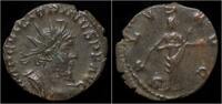 Roman antoninianus Victorinus billon antoninianus Salus standing right -